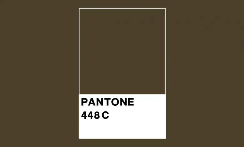 Dünyanın En Çirkin Rengi Pantone-448-C