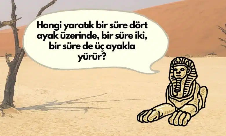 Tarihin En Ünlü Bilmecesi: Bilemeyenleri Yiyen Bir Yaratık Sfenks Kapak Görseli