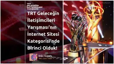 TRT Geleceğin İletişimcileri Yarışması'nın İnternet Sitesi Kategorisi'nde Birinci Olduk! TRT Geleceğin İletişimcileri