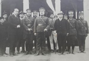 Paşaların Kavgası Karabekir and his staff at Istanbul in 1924 1