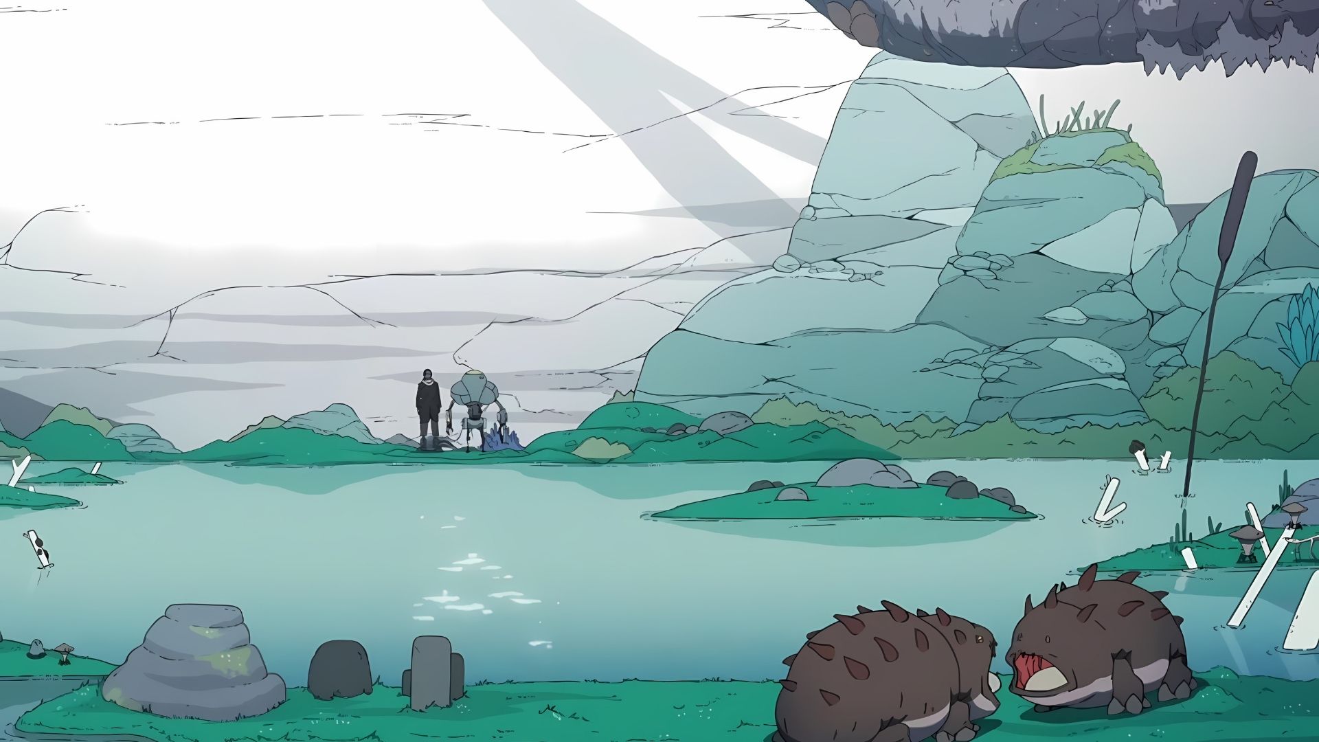Scavenger’s Reign: Sanatsal Bir Bilim Kurgu Anlatısı Scavengers Reign Sanat ve Bilim