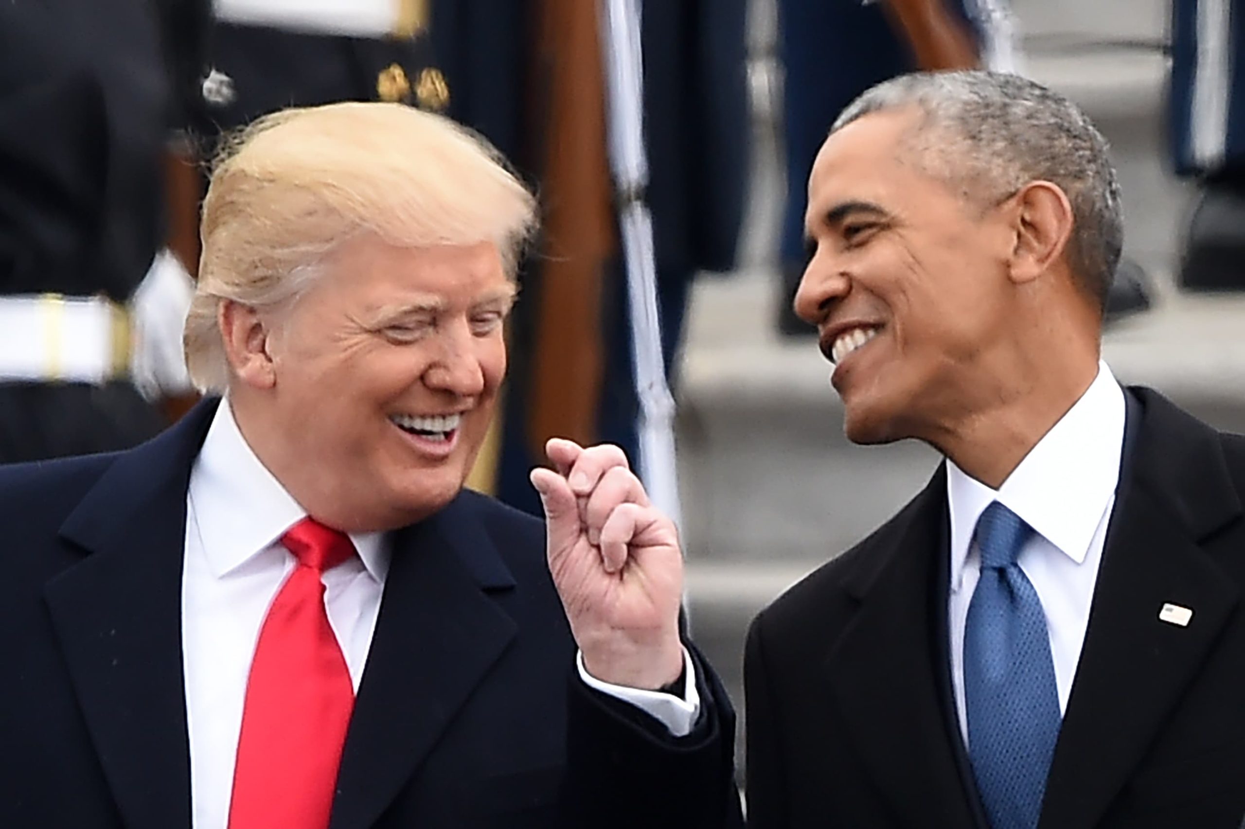 Barack Obama ve Donald Trump Dönemi ABD (2009-2021) Trump ve Obama scaled