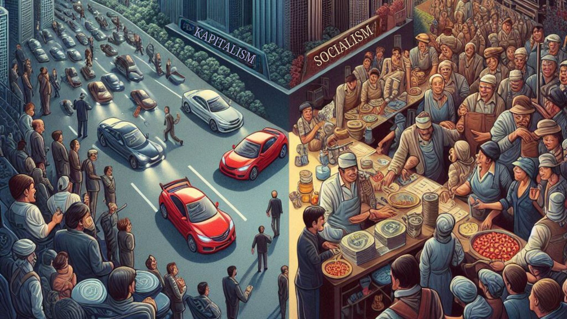 John Rawls ve Yumuşatılmış Kapitalizm Kapitalizm ve Sosyalizm karsilastirilmasi