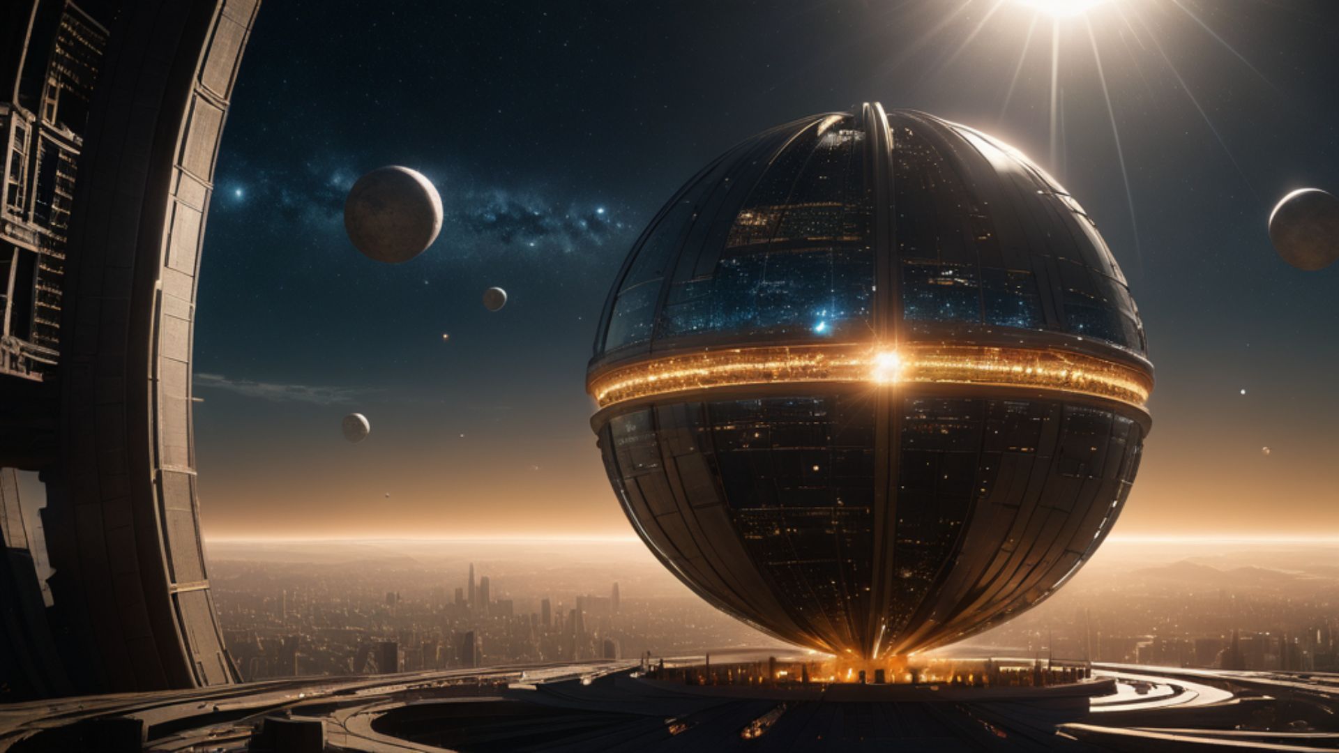Kardashev Ölçeği: Enerjinin İlerlemesi ve Medeniyetler Kardashev Olcegi Tip 2 uygarligi bir yildizin etrafina Dyson Sphere insaat ediyor