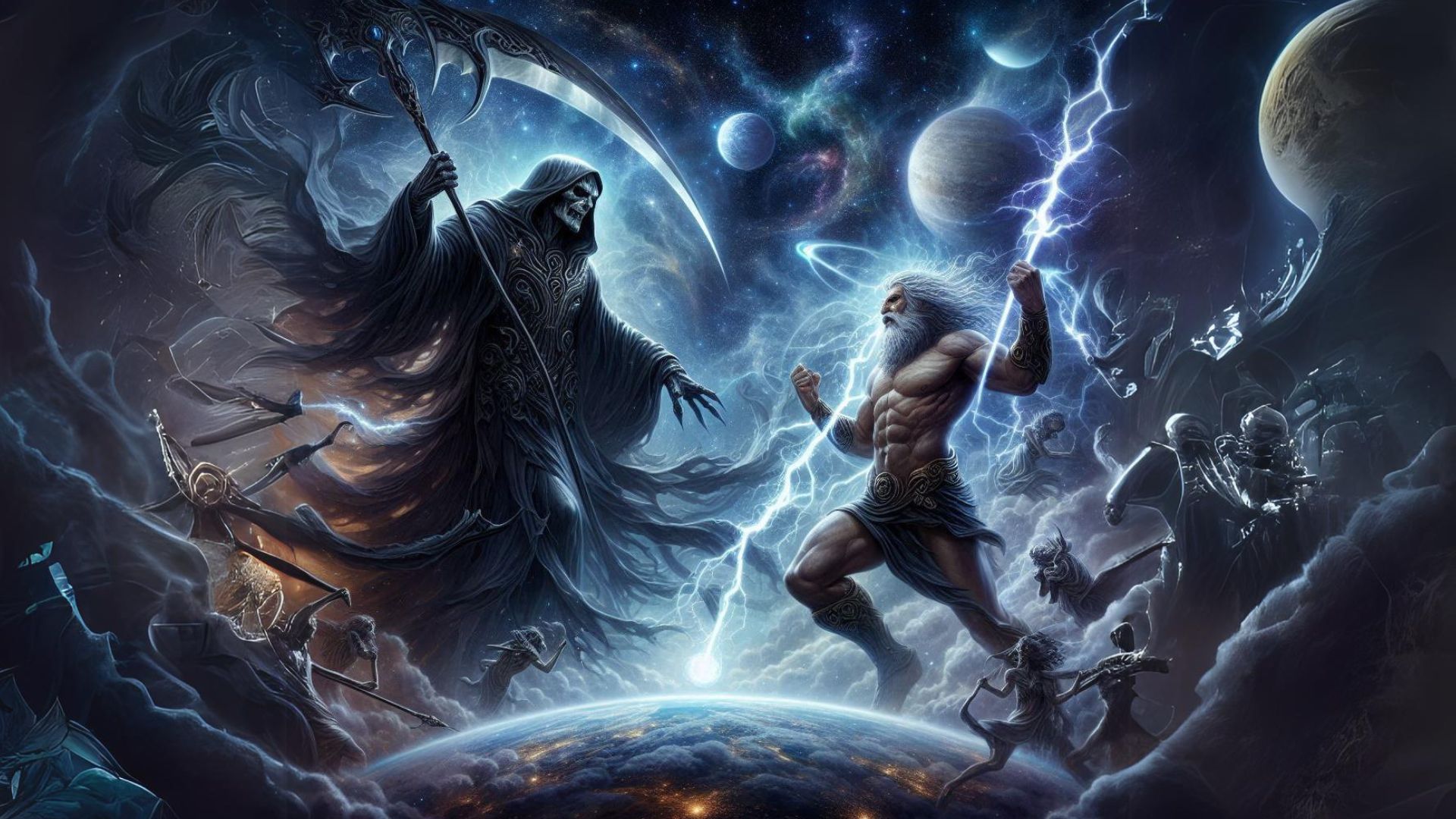 Yunan Mitolojisi: Yaratılış Kronos ile Zeus Arasindaki Savas 1