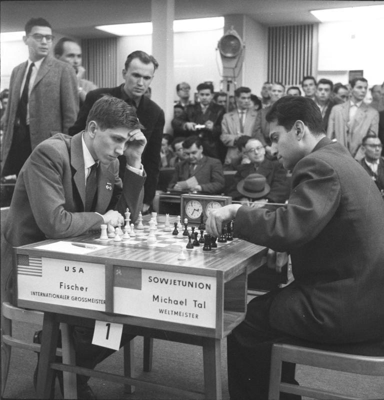 64 Karede Strateji: Satranç Tarihi Bobby Fischer Michael Tala karsi