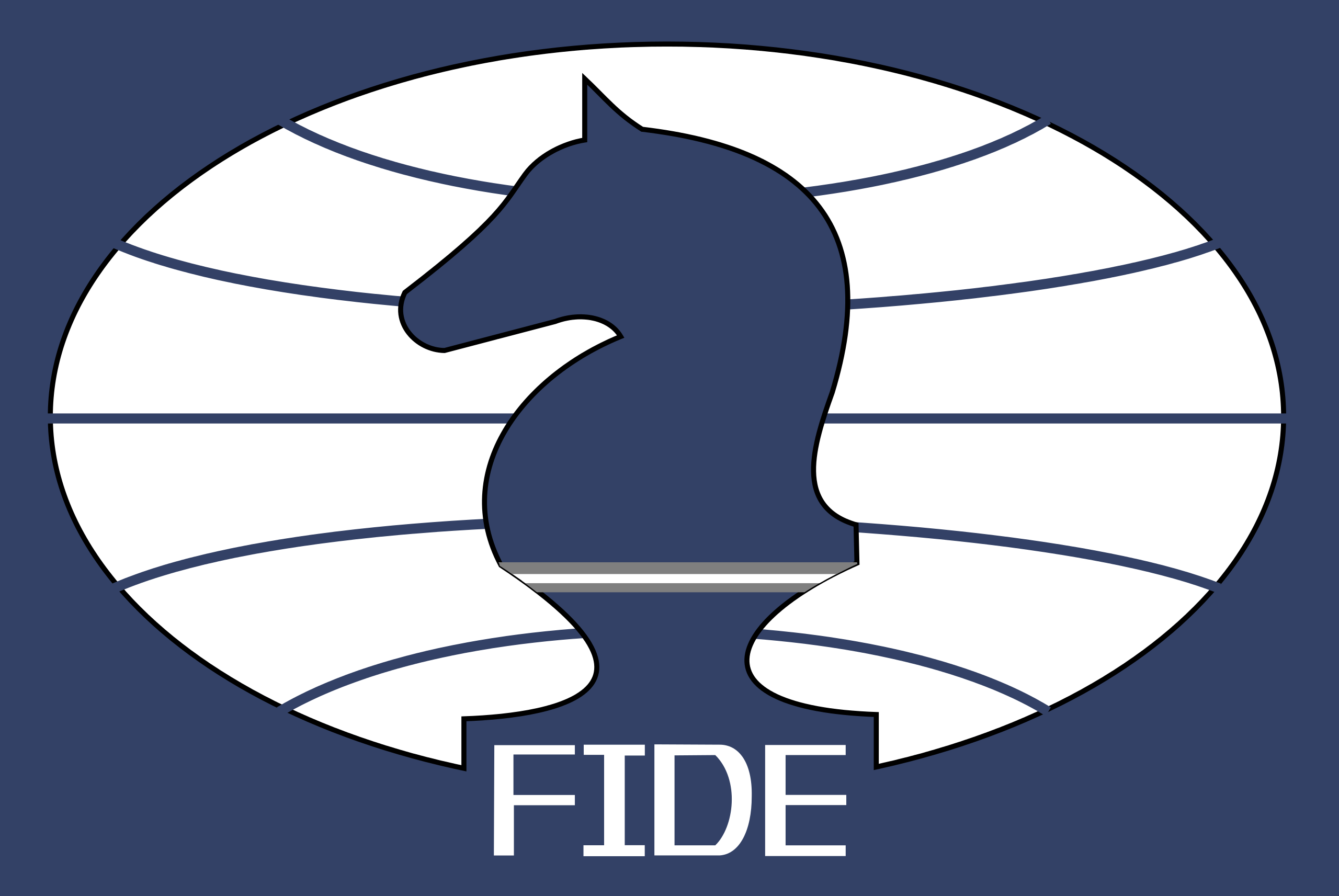 64 Karede Strateji: Satranç Tarihi FIDE logosu