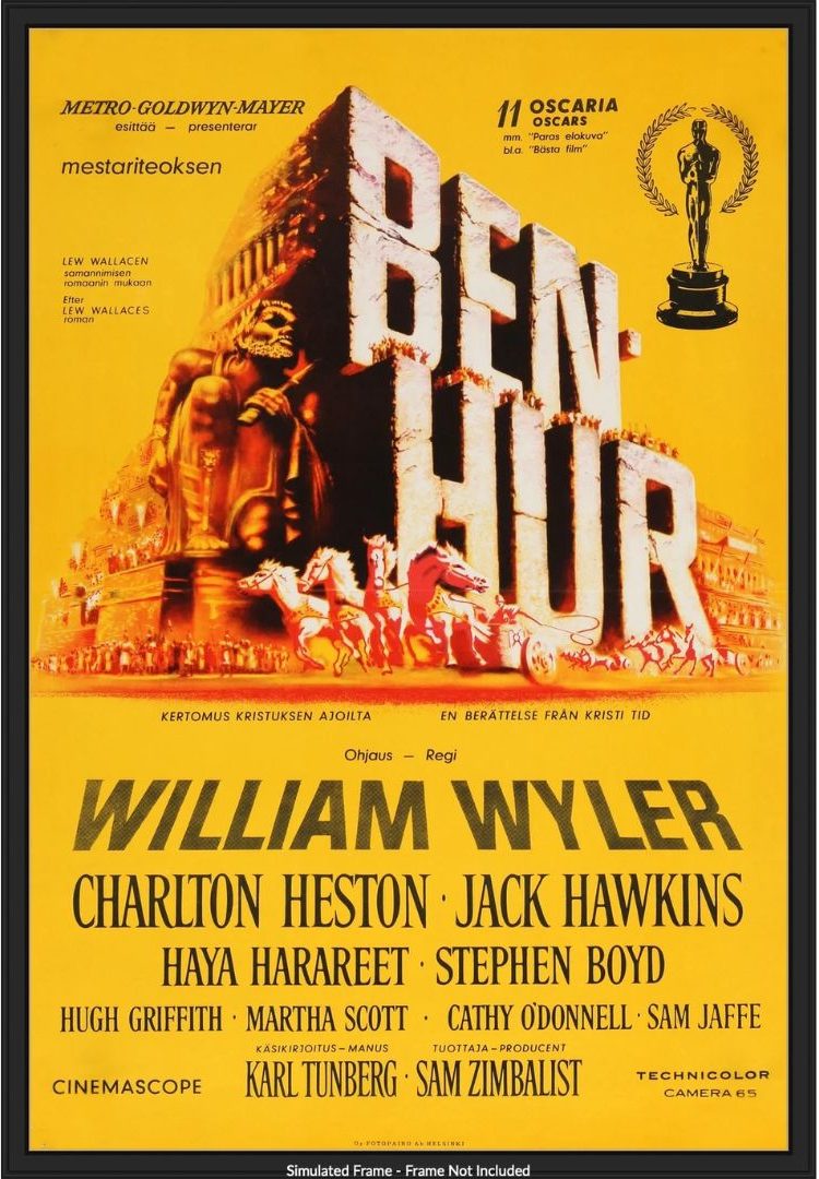 Zamansız Bir Sinema Efsanesi: Ben-Hur Ben Hur Afis 1 e1738178783876