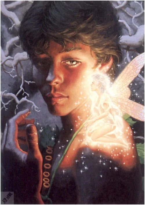 J.M. Barrie ve Peter Pan: Gerçek ile Hayal Arasında Büyümeyen Çocuklar Greg Hildebrandt Tarafindan yapilan Peter Pan Illustrasyonu