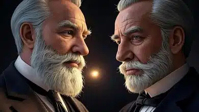 Telefonun İcadını Birkaç Saatle Kaçıran Adam: Elisha Gray Elisha Gray and Graham Bell 1