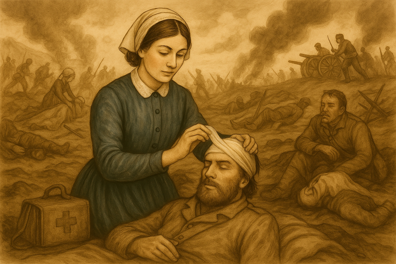 Modern Hemşireliğe Işık Tutan Kadın: Florence Nightingale Florence nightingale 4