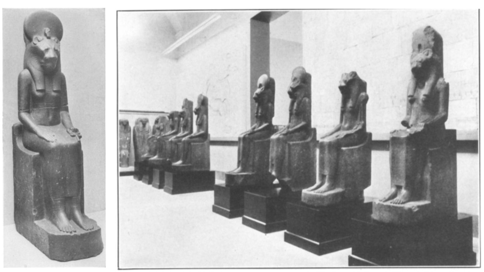 Bir Aslanın Mağara Duvarlarından Günümüze Olan Yolculuğu Sekhmet Heykelleri Aslan